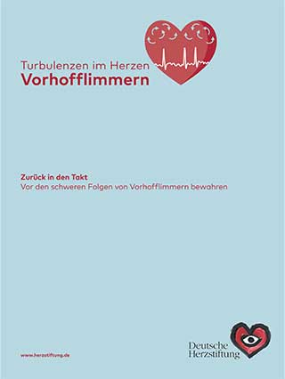 Titelbild Turbulenzen im Herz: Vorhofflimmern