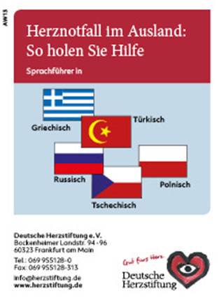 Titelbild Herznotfall im Ausland (Sprachführer-Ost)