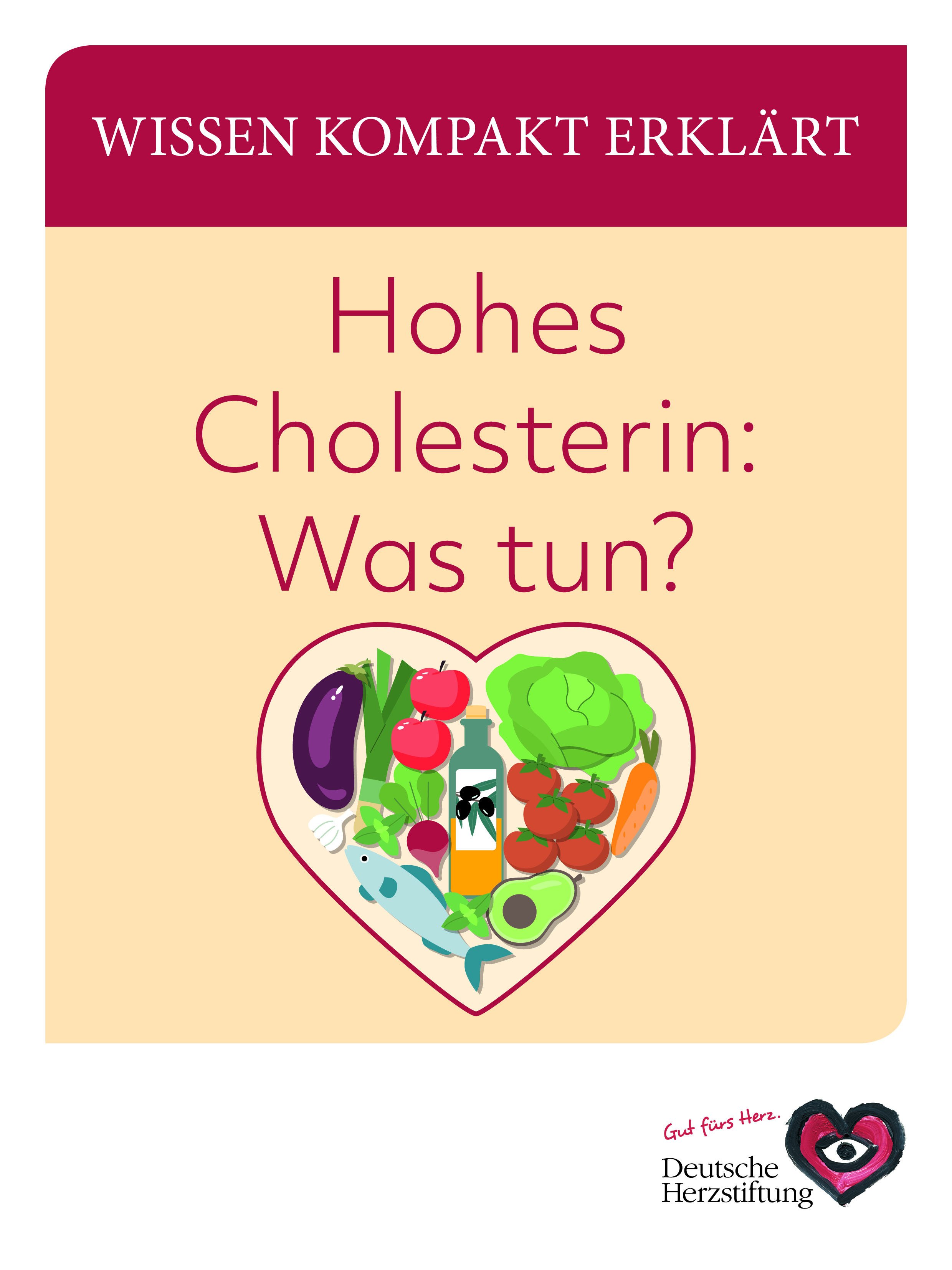 Titelbild Hohes Cholesterin: Was tun?