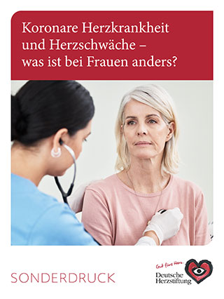 Titelbild Koronare Herzkrankheit und Herzschwäche - was ist bei Frauen anders?