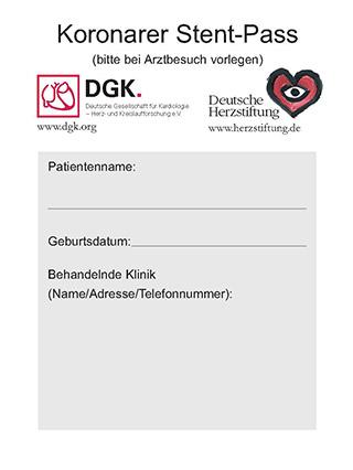 Stent-pass-Warenkorb