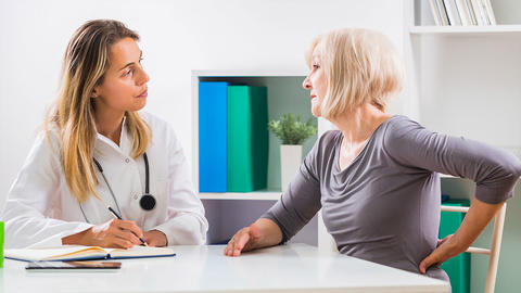 Beratungsgespräch mit Ärztin