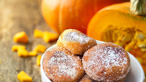 Abbildung von Kürbiskrapfen