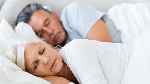 Ehepaar das schläft