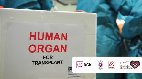 Organspende Bild mit Logos