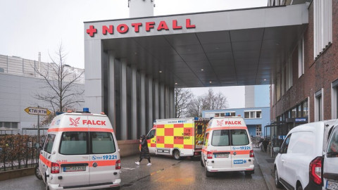 Bild von der Notaufnahme des UKE in Hamburg
